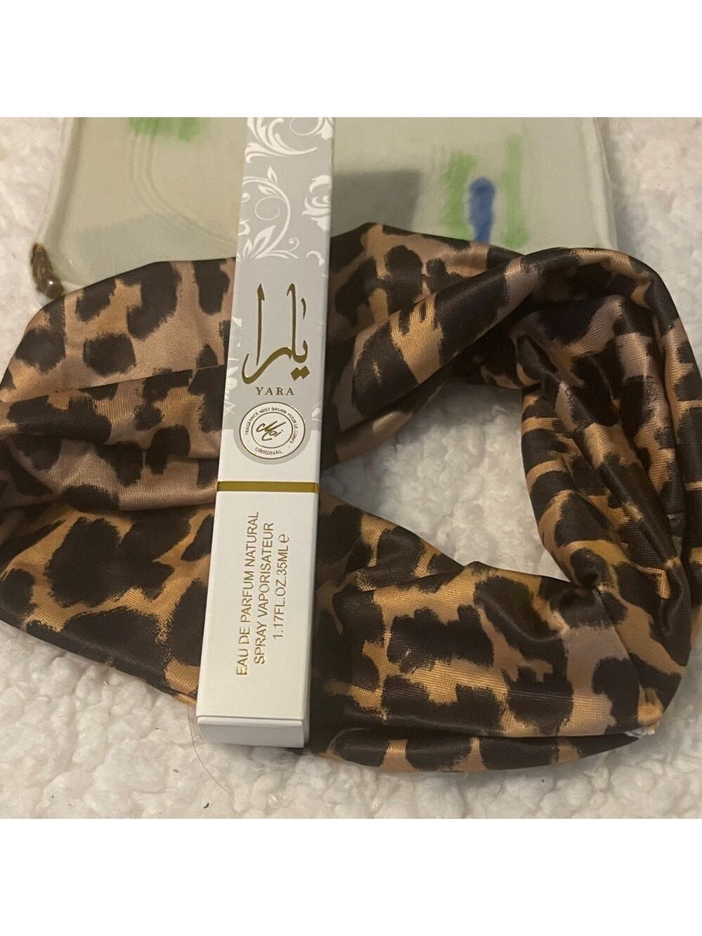 Yara Perfume with Wild Patterned Hairband